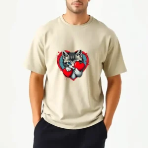 My Heart Belongs To A Cat T-Shirt