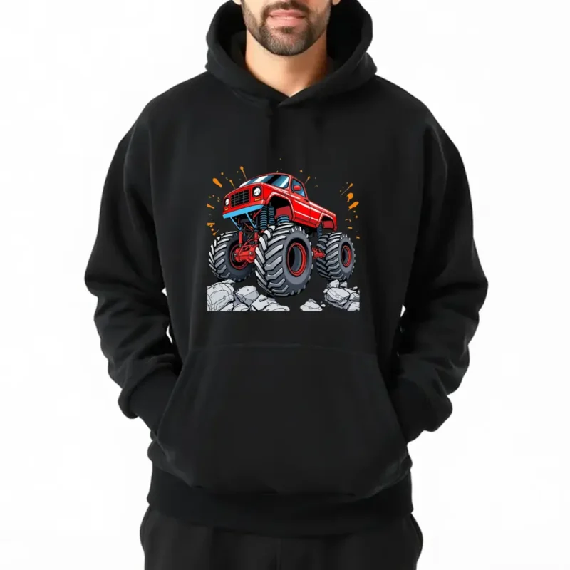 Real Men Drive Truck Hoodie