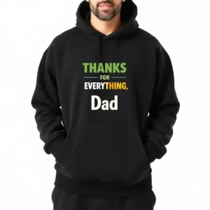Strong Hands Soft Heart  Thats Dad Hoodie