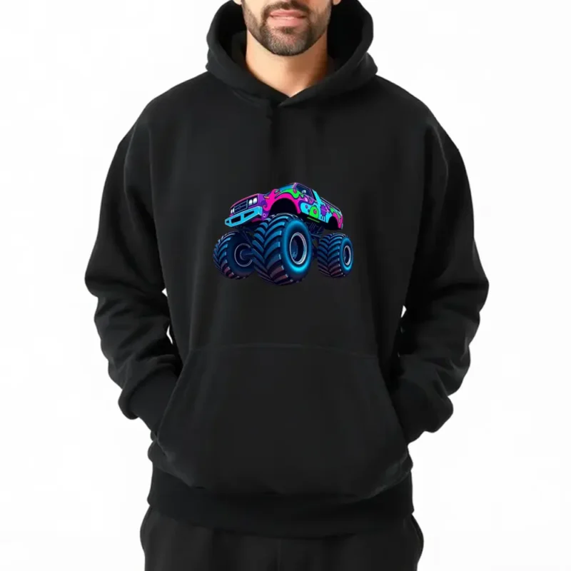 Truck Hair Dont Care Hoodie